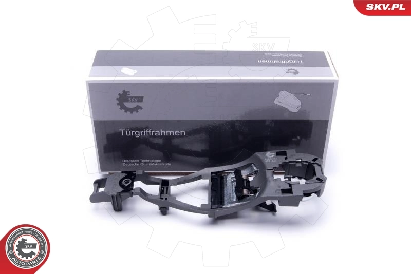 Frame, exterior door handle